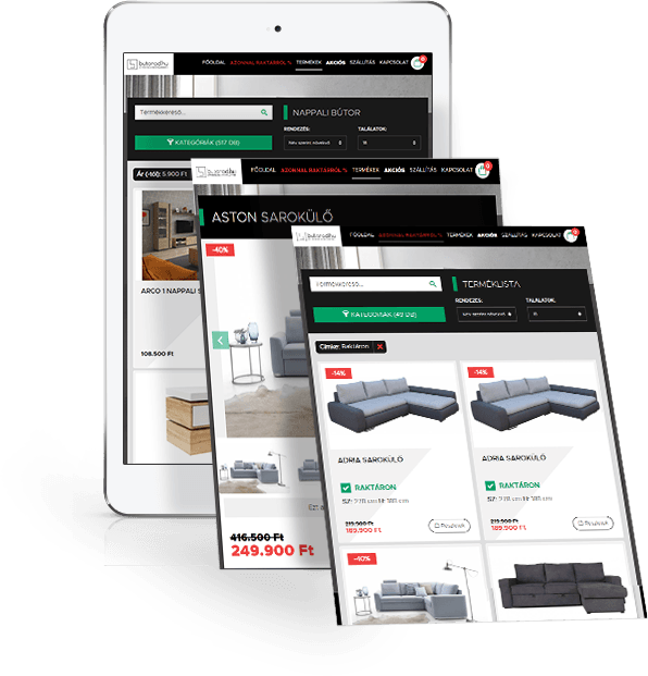 BUTOROD.HU - WEBÁRUHÁZ EGYEDI TERMÉKÖSSZEÁLLÍTÁSSAL